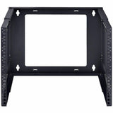 StarTech.com 2-Post 8U Wall Mounted Rack, Adjustable Depth up to 16in, Bracket for 19-inch Server/Data/Networking Equipment, Max 88lb