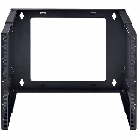 StarTech.com 2-Post 8U Wall Mounted Rack, Adjustable Depth up to 16in, Bracket for 19-inch Server/Data/Networking Equipment, Max 88lb