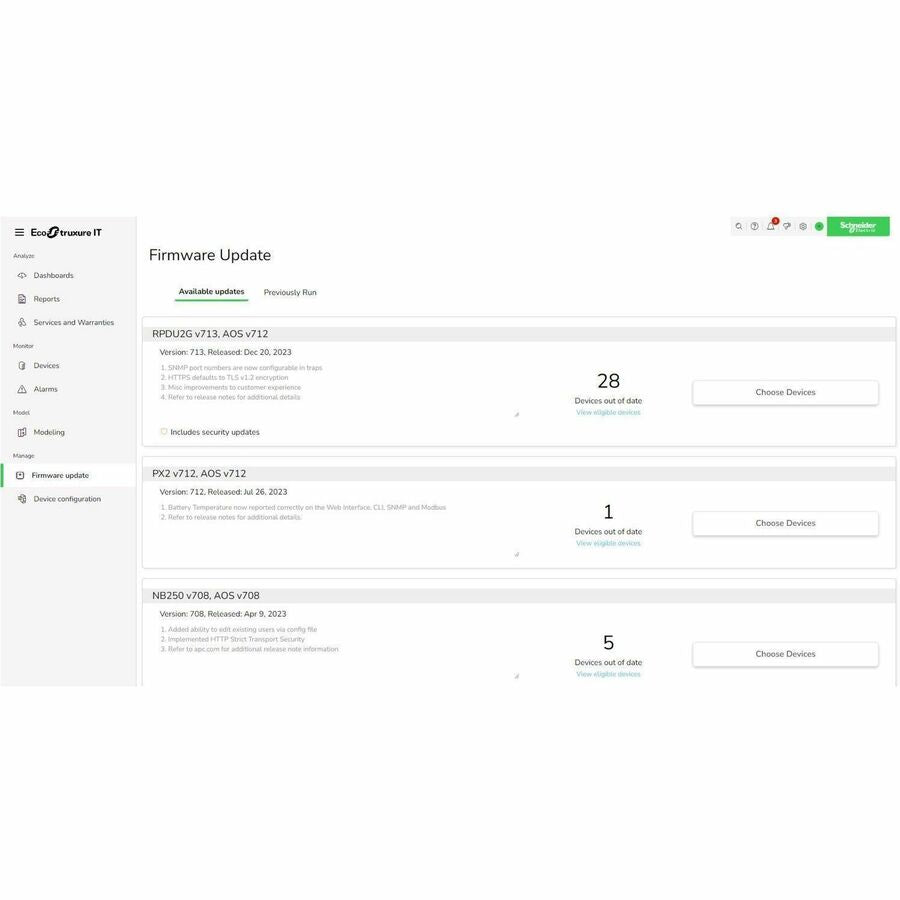EcoStruxure IT Expert 1 Year