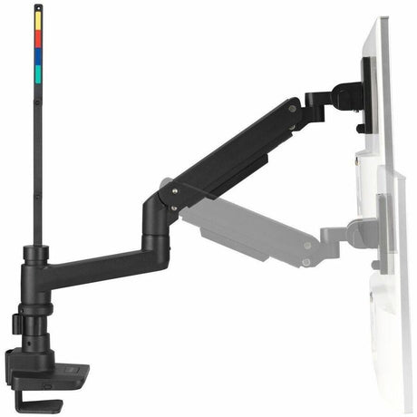 Kensington SmartFit Mounting Arm for Monitor, Clamp Mount, Grommet - Black Powder Coat - Landscape/Portrait