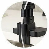 Kensington SmartFit Mounting Arm for Monitor, Clamp Mount, Grommet - Black Powder Coat - Landscape/Portrait