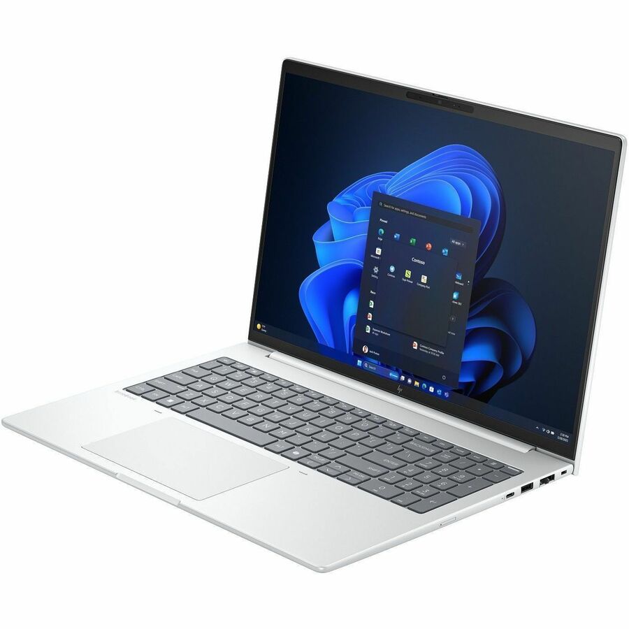 HP EliteBook 8 G1i 16" Notebook - WUXGA - 60 Hz - Intel Core Ultra 7 255U - 32 GB - 1 TB SSD - English Keyboard - Glacier Silver