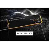 Western Digital Black SN8100 WDS100T1X0M-00CMT0 1 TB Solid State Drive - M.2 2280 Internal - PCI Express NVMe (PCI Express NVMe 5.0 x4)