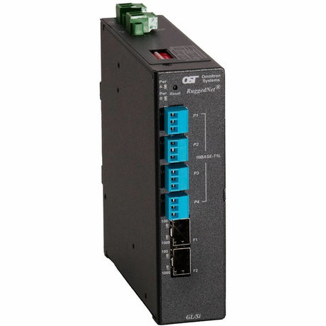 Omnitron Systems RuggedNet GL/Si Unmanaged Single Pair Ethernet Switch