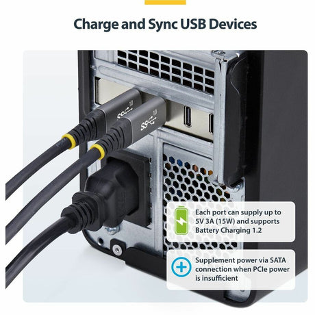 4-Port USB-C 10Gb PCIe Card
