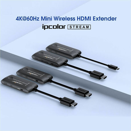 Rocstor TrueReach Mini Portable HDMI over Wireless Extender 4K@60Hz 65ft (20M)