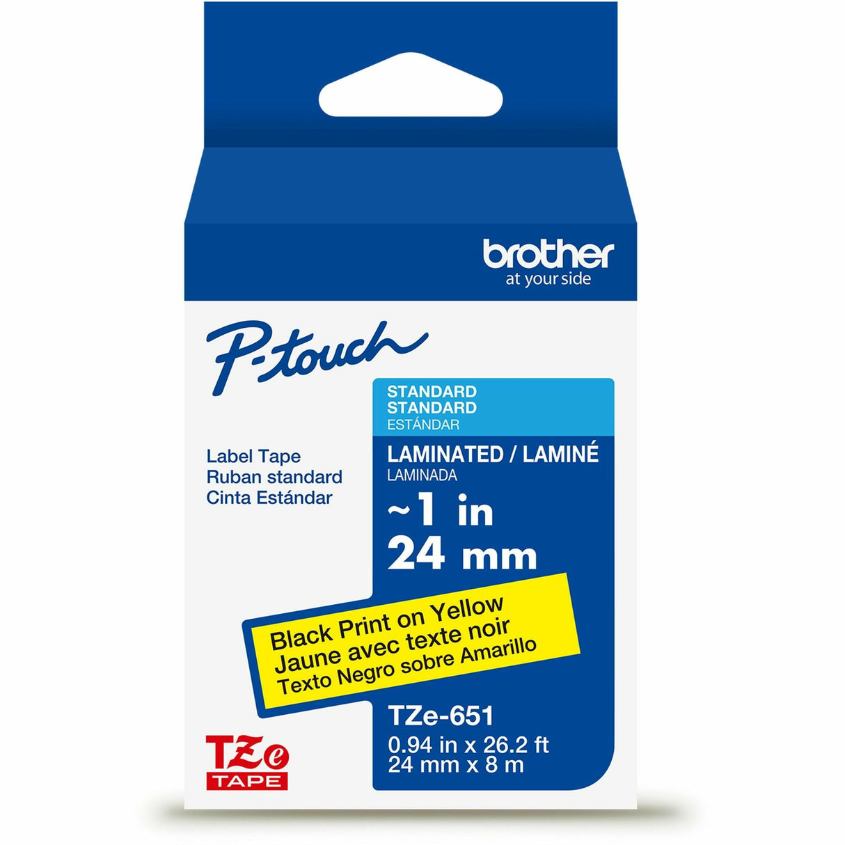 Brother P-touch Extra-Strength TZe Tape Cartridge