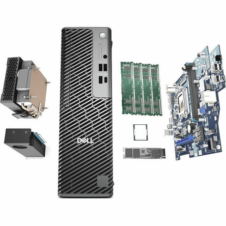 Dell Pro Max FCS1250 Desktop Computer - Intel Core Ultra 5 235 - 16 GB - 512 GB SSD - Slim PC - Black