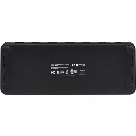 Eaton Tripp Lite Series USB-C Universal Dock, Triple Display - 4K HDMI and DisplayPort, USB 3.2 Gen 1/Gen 2 Hub, GbE, 100W PD Charging
