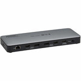 Eaton Tripp Lite Series USB-C Universal Dock, Triple Display - 4K HDMI and DisplayPort, USB 3.2 Gen 1/Gen 2 Hub, GbE, 100W PD Charging