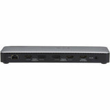 Eaton Tripp Lite Series USB-C Universal Dock, Triple Display - 4K HDMI and DisplayPort, USB 3.2 Gen 1/Gen 2 Hub, GbE, 100W PD Charging