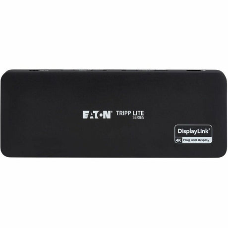 Eaton Tripp Lite Series USB-C Universal Dock, Dual Display - 4K HDMI and DisplayPort, USB 3.2 Gen 1 Hub, GbE, 100W PD Charging