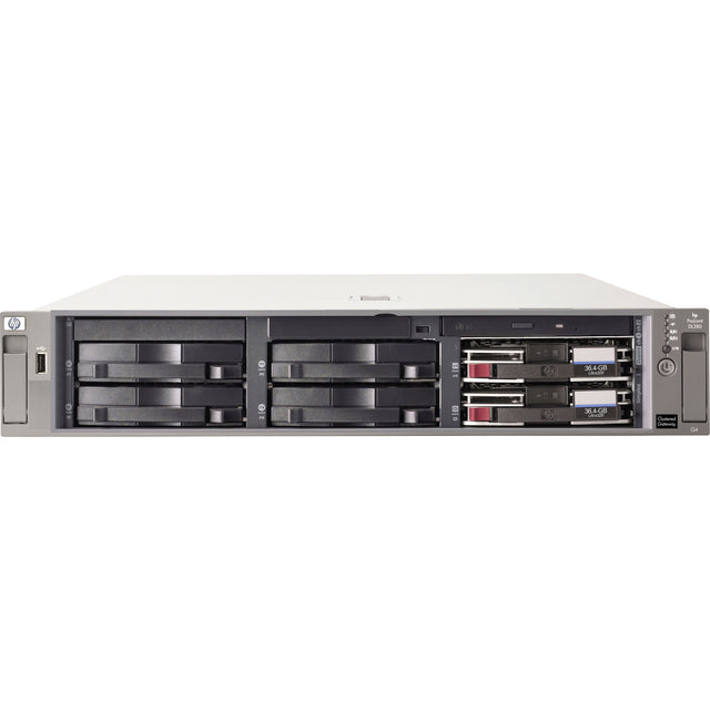 HPE ProLiant DL380 G4 2U Rack Server - 1 Xeon 3 GHz - 2 GB RAM - Ultra320 SCSI, Ultra ATA Controller