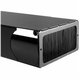 Tripp Lite Horizontal Cable Trough, Black