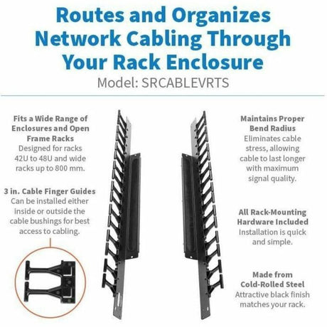 Tripp Lite series SmartRack Cable Routing
