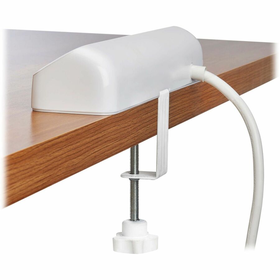 Eaton Tripp Lite Series Protect It! 6-Outlet Surge Protector with USB-A and USB-C Charging Ports - 5-15R Outlets, 900 Joules, Desk Clamp, 6 ft. (1.8 m) Cord, White