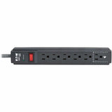 Eaton Tripp Lite Series Protect It! 6-Outlet Surge Protector - 5-15R Outlets, 1200 Joules, 10 ft. (3 m) Braided Cord, Black