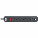 Eaton Tripp Lite Series Protect It! 6-Outlet Surge Protector - 5-15R Outlets, 1200 Joules, 20 ft. (6.1 m) Braided Cord, Black