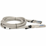 AddOn Arista Networks C-O800-2Q400-2M Compatible TAA 800GBase-CU OSFP to 2xQSFP112 Direct Attach Cable (Passive Twinax, 2m)