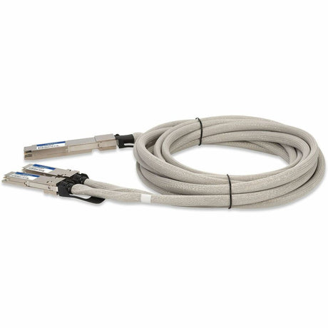 AddOn Arista Networks C-O800-2Q400-2M Compatible TAA 800GBase-CU OSFP to 2xQSFP112 Direct Attach Cable (Passive Twinax, 2m)