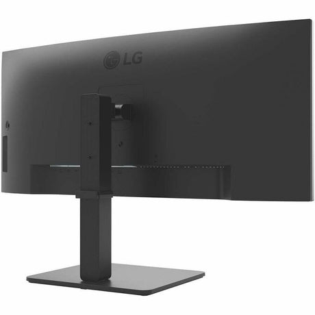 LG 34BA85QE-B 34" Class Webcam UWQHD Curved Screen LED Monitor - 21:9 - Textured Black, Black