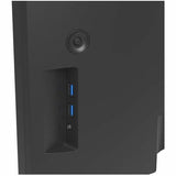 LG 34BA85QE-B 34" Class Webcam UWQHD Curved Screen LED Monitor - 21:9 - Textured Black, Black