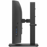 LG 34BA85QE-B 34" Class Webcam UWQHD Curved Screen LED Monitor - 21:9 - Textured Black, Black