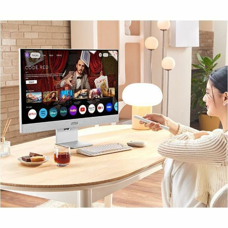 Asus ZenScreen MS32UC 32" Class 4K UHD Smart LED Monitor - 16:9 - Silver