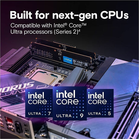 Crucial 32GB DDR5-6400 CUDIMM