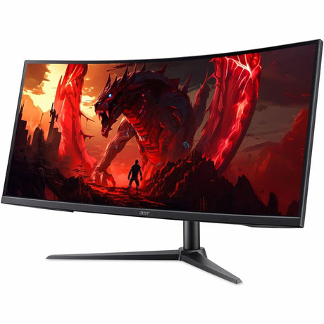 Acer Nitro XZ340CUR X0 34" Class Gaming LCD Monitor - 21:9 - Black