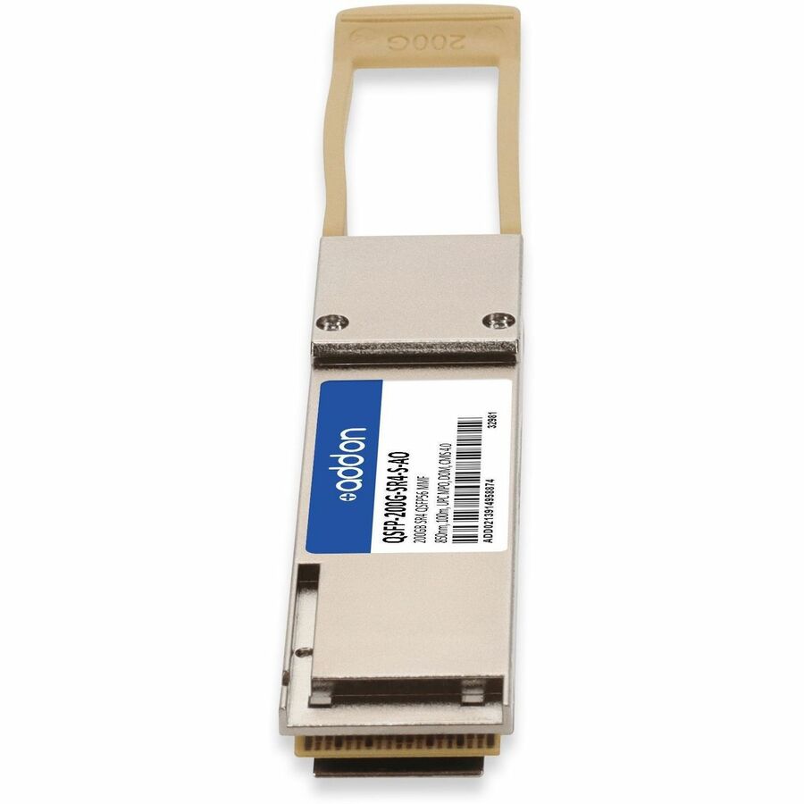 AddOn Cisco QSFP-200G-SR4-S Compatible TAA 200GBase-SR4 QSFP56 Transceiver (MMF, 850nm, 100m, UPC MPO, DOM, CMIS 4.0)