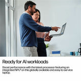 HP EliteBook 6 G1i 14" Touchscreen Notebook - WUXGA - Intel Core Ultra 7 255U - 16 GB - 512 GB SSD - English Keyboard - Pike Silver Aluminum