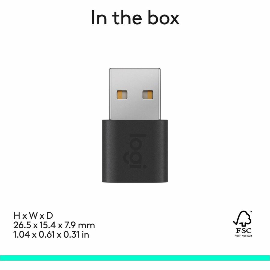 Logi Adaptor USB-A to C (Graph