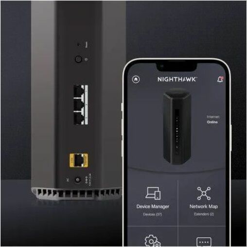 Netgear Nighthawk RS150 Wi-Fi 7 IEEE 802.11be Ethernet, DSL, Cable Wireless Router