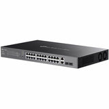 TP Link Omada ES228GMP - Omada 28-Port Gigabit Easy Managed Switch with 24-Port