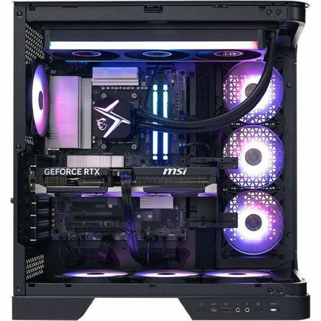 MSI Vision ZS Vision Elite ZS 9NVZ-1481US Gaming Desktop Computer - AMD Ryzen 9 9950X3D - 64 GB - 2 TB SSD - Black