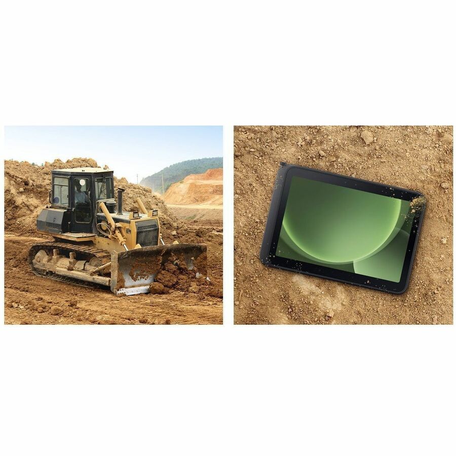 Samsung Galaxy Tab Active5 Pro Enterprise Edition Rugged Tablet - 10.1" WUXGA - Qualcomm SM7635 Snapdragon 7s Gen 3 (4 nm) Octa-core - 8 GB - 256 GB Storage - Green