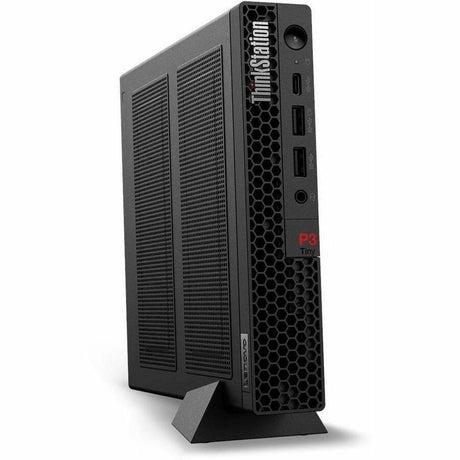 Lenovo ThinkStation P3 30H000ACUS Workstation - 1 x Intel Core i5 14th Gen i5-14500 - vPro Technology - 32 GB - 1 TB SSD - Tiny - Black