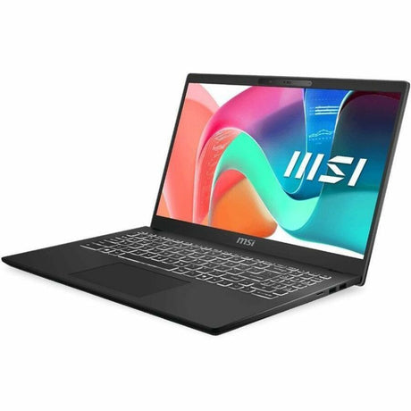MSI Modern 15 H C2RM Modern 15 H C2RMTG-406US 15.6" Touchscreen Notebook - Full HD - 60 Hz - Intel Core 9 270H - 32 GB - 1 TB SSD - Classic Black