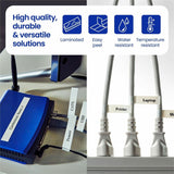 BLK/WHTE FLEX ID TAPE (24MM)