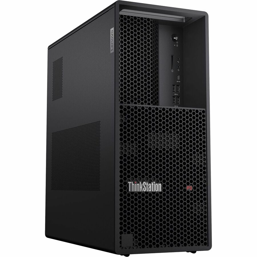 Lenovo ThinkStation P3 Gen 2 30HT004UUS Workstation - 1 x Intel Core Ultra 7 2nd Gen 265 - vPro Technology - 32 GB - 512 GB SSD - Tower