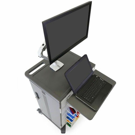 Ergotron YES24 Adjusta Charging Cart, Pre-wired