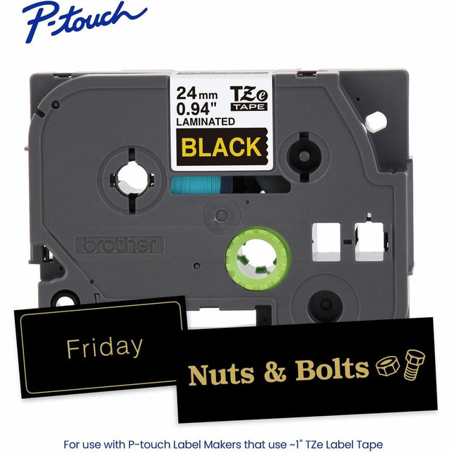 GOLD BLACK TAPE 24MM