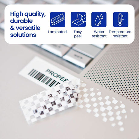 P Touch Security Tape