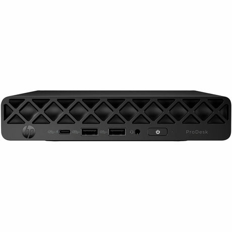 HP ProDesk 4 G1i Desktop Computer - Intel Core Ultra 7 265T - vPro Technology - 64 GB - 1 TB SSD - Mini PC - Jack Black