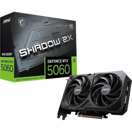 MSI NVIDIA GeForce RTX 5060 Graphic Card - 8 GB GDDR7