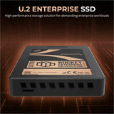 Sabrent Rocket Enterprise SB-P4U2 30.72 TB Solid State Drive - Internal - U.2 (PCI Express NVMe 4.0) - Black - TAA Compliant
