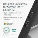 Kensington BlackBelt Rugged Carrying Case for 12" Microsoft Surface Pro Tablet - Black