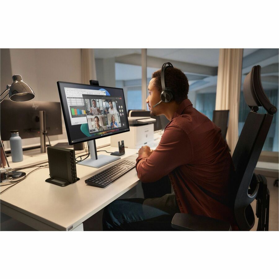 HP EliteDesk 8 G1i Desktop Computer - Intel Core Ultra 7 265T - vPro Technology - 16 GB - 512 GB SSD - Desktop Mini - Jack Black