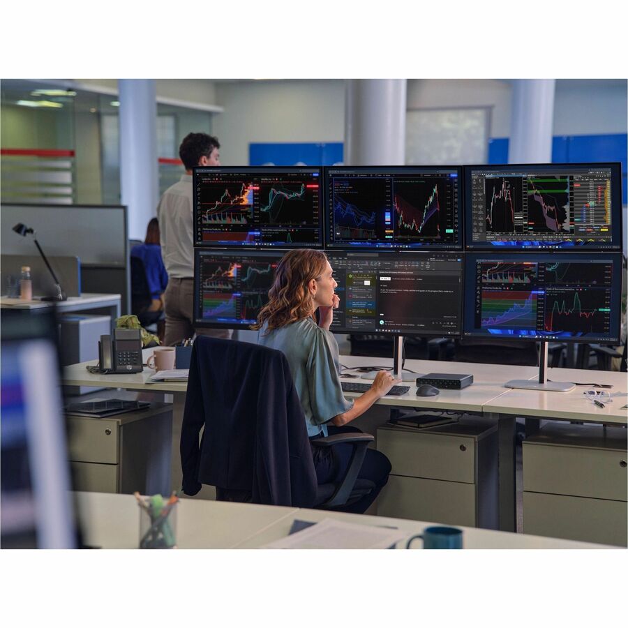 HP EliteDesk 8 G1i Desktop Computer - Intel Core Ultra 5 235T - vPro Technology - 16 GB - 256 GB SSD - Desktop Mini - Jack Black